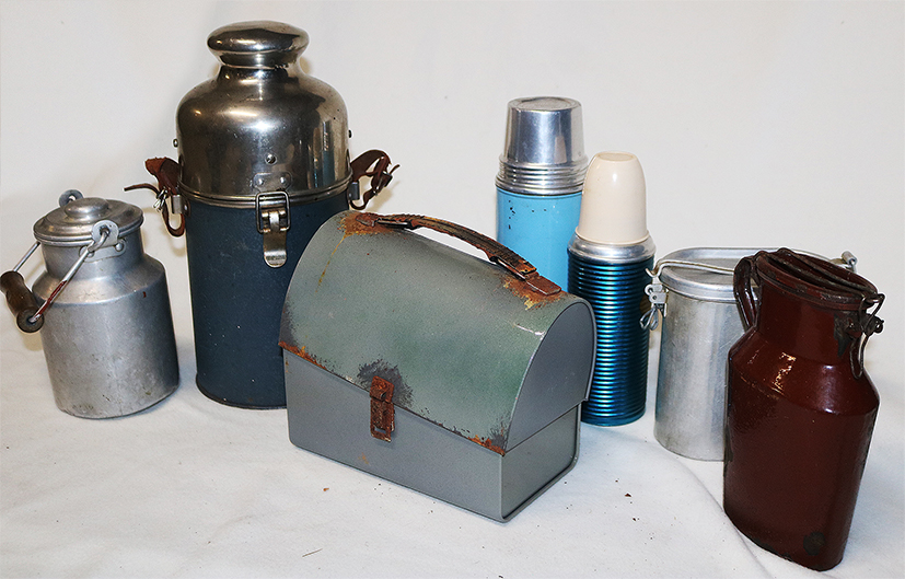 Dekoset "Bergbau- Kantine 3" (7 tlg., 13 - 30 cm hoch) 